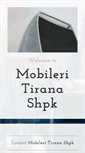 Mobile Screenshot of mobileri-tirana.com